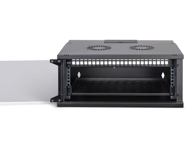 Digitus DN-49201-SET rack 4U Wandrek Serverkast Zwart
