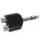 Dubbele RCA Vrouwelijk Naar Mannelijke 6.35mm Stereo Jack