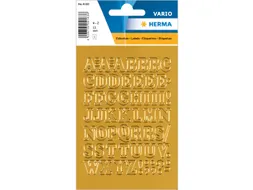 Etiket Herma 4183 12mm Letters A-Z Goudfolie 56 stuks
