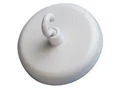 Magneet met haak MAUL 47mm trekkracht 12kg wit 5 stuks