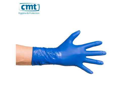 High Risk Latex Handschoenen Blauw Poedervrij Maat XL 500 Stuks