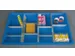 Verdeelschotten 3 Lengte- 8 Dwarsverdelers 100mm Laden B 1023mm 12 Vak