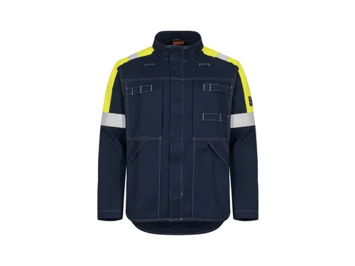 Tranemo 5736 FR/AST jas, blauw/geel, maat 3XL, per stuk