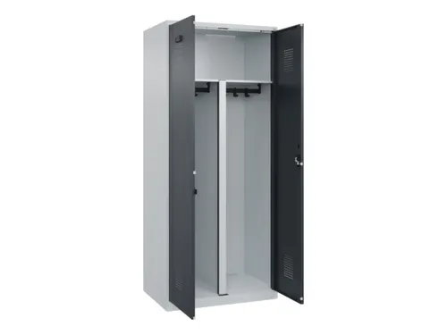 PBM-locker,HxBxD 1850x800x500mm,2vak,vak B 400mm,cil.-slot