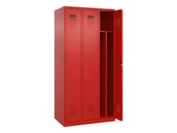 locker voor scheiding van kleding,HxBxD 1850x900x500mm,3vak