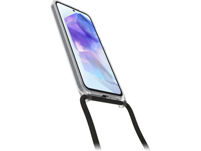 Coque avec cordon OtterBox React Galaxy A55 5G transparent