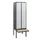 Dubbeldekse dekenkist,HxBxD 1950x600x815mm,2x2vak.,vak B 300mm