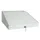 Opzetkatheder Bxd 500X500Mm H Voor/achter 70/220Mm Ral7035 Ral7035