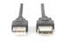 USB 2.0 verlengkabel type A M/F 3m USB 2.0-compatibel zwart
