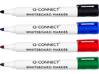 Whiteboardmarker, In Geassorteerde Kleuren, Doosje Van 4 Stuks - 3