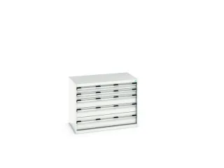 ladekast 800x1050x650mm 5laden zware lasten RAL7035 front RAL7035 - 7