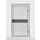vleugeldeur,v. scheidingswandsysteem,HxB 2200x1000mm,RAL5002