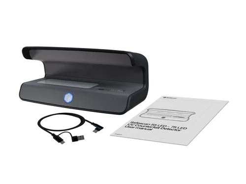 Safescan 75 LED UV/WL LED Valsgelddetector zwart