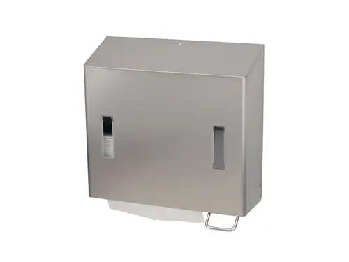 Rvs Combinatie Dispenser Zeep Rechts & Handdoek Dispenser Fingerproof