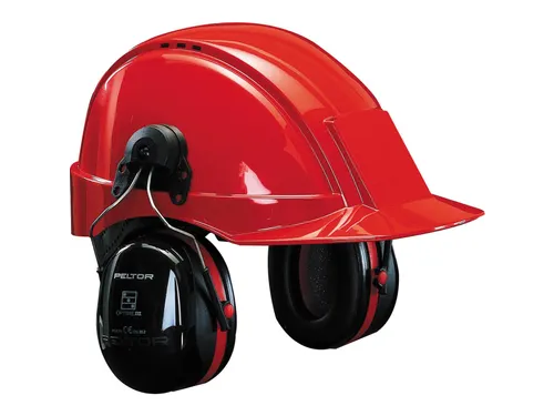 3M Peltor Optime III H540P3E gehoorkap met helmbevestiging