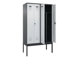 PBM-locker,HxBxD 2120x1200x500mm,4vak,vak B 300mm,draaigrendel