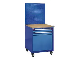Montagewagen,Draagverm. 400Kg,Duifblauw/Lichtblauw - 2