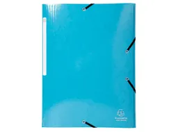 Iderama Elastomap 3 Kleppen Rugetiket Assorti Kleuren Karton