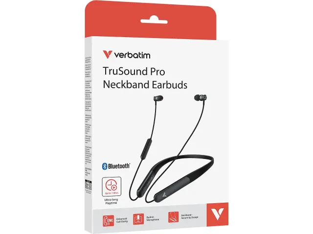 30203 VERBATIM TruSound Pro ENC Oordopjes wireless nekband stereo in-e