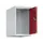 opzetkast,v. locker,1vak.,vak B 300mm,HxBxD 500x300x500mm,cilinderslot