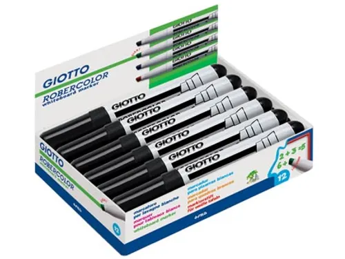 Robercolor whiteboardmarker maxi schuine punt zwart