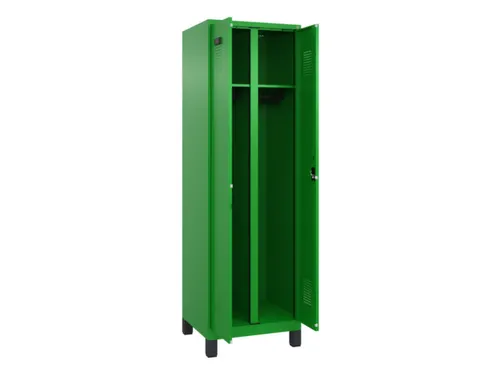 locker voor scheiding van kleding,HxBxD 1950x600x500mm,2vak