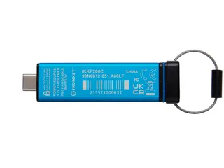 16GB USB-C IronKey Keypad 200C, FIPS 140-3 Lvl 3 (aangevraagd) AES-256 - 1