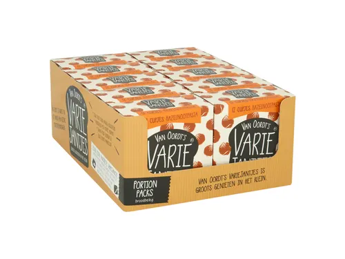 Hazelnootpasta VarieJantjes 12x15 gram cupjes