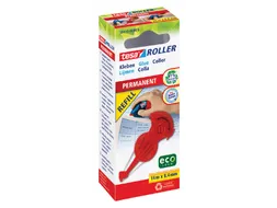 Lijmroller Tesa ecoLogo navulcassette permanent in hangdoosje