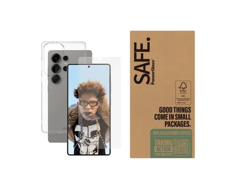 PanzerGlass SAFE. by 2-in-1 Bundle Samsung Galaxy S25 Ultra | BULK,
