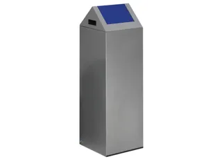 Afvalverzamelaar Zelfblussend 89 Liter 1045X320X320Mm Klemring Blauw - 1