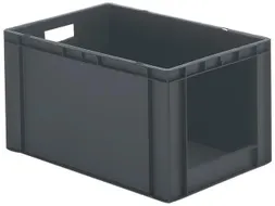 Euronorm-stapelbak 61l Hxlxb 320x600x400mm Wanden/bodem Gesloten