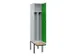locker met bank,voor scheiding van kleding,HxBxD 2120x400x815mm,1vak