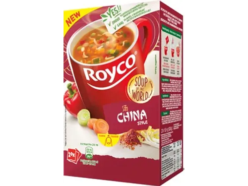 Minute Soup Chinese Style, pak van 20 zakjes