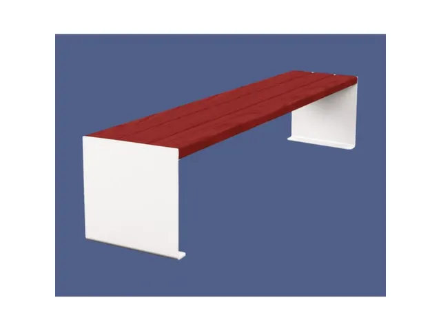 zitbank,B 1800mm,3latten,hout-zitting Mahonie,zitting H 450mm