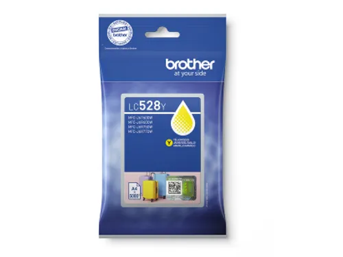 Inktcartridge Brother LC-528Y geel 5.000 pagina's