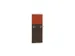 cache de banque d'accueil,NV brun caryer,BN3012-orange