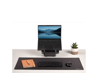 Bureau-onderlegger Fellowes Breyta zwart 80x40cm - 4
