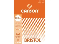 Canson Tekenblok Bristol A4 Wit