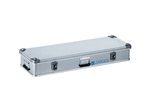 Transportkist Aluminium 60l 180x 400x 400mm Snapsluitingen Draaggrepen