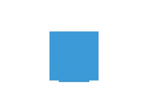 Whiteboard Rocada Skincolour 100x100cm blauw gelakt