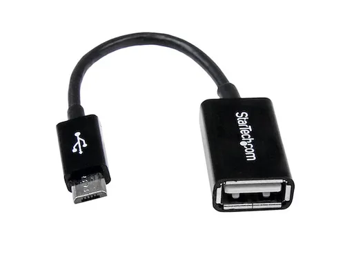 Micro USB naar USB OTG adapter - M/F - 12 cm USB kabel