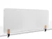 Bureauscherm Elements whiteboard 60x160cm klemmen