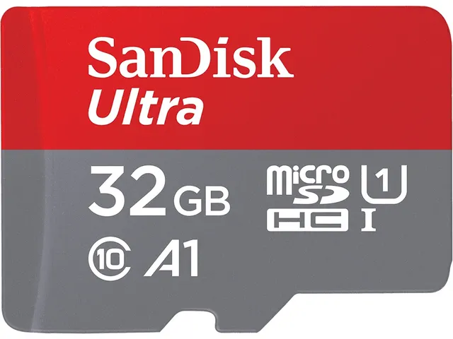 32GB SanDisk Ultra microSDHC+ SD 120MB/S