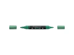 Acrylmarker Faber-Castell Multimark 295 green metallic