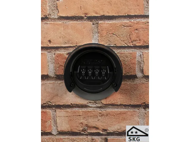 Sleutelbuis met code SKG Beveiligde Noodsleutel