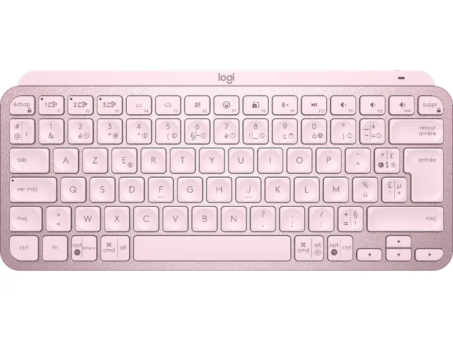 Toetsenbord FR AZERTY Bluetooth Roze 295.99x131.95x20.97mm
