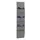 kantoorplanner 6 vakken HxB 900x210mm plank(en) PP antraciet