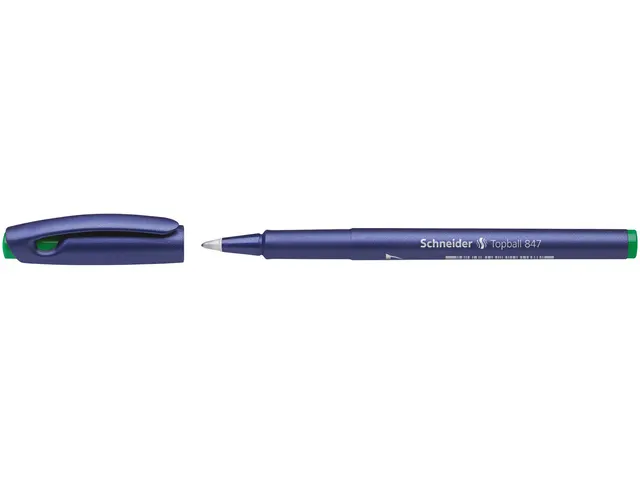 Rollerball Schneider Topball 847 0.5mm Groen