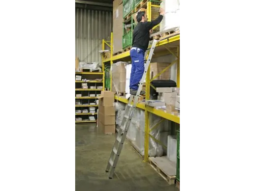 Stellingladder Aluminium 4Haken 12Treden Boom L 3 20M